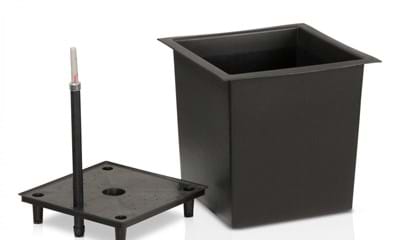 Land Modern Vandindsats Kapilærkasse Og Selvvandingskasse Med Indsats Udenfor Land Modern Vandindsats Kapilærkasse Og Selvvandingskasse Med Indsats Udenfor