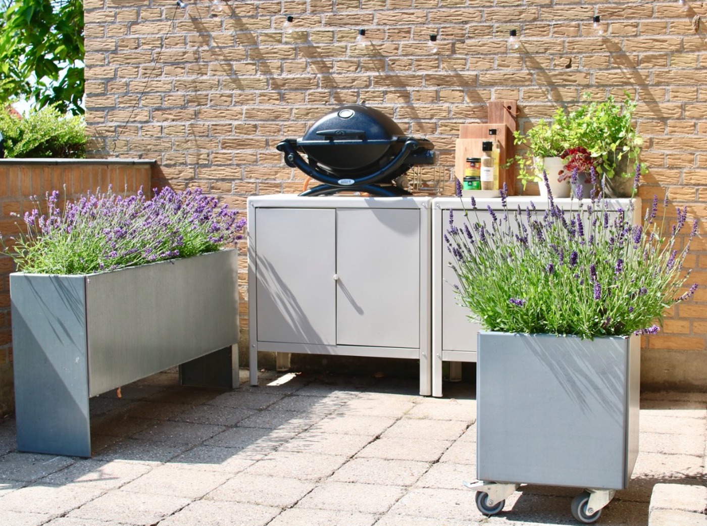 Grillområde Land Modern Galv 1
